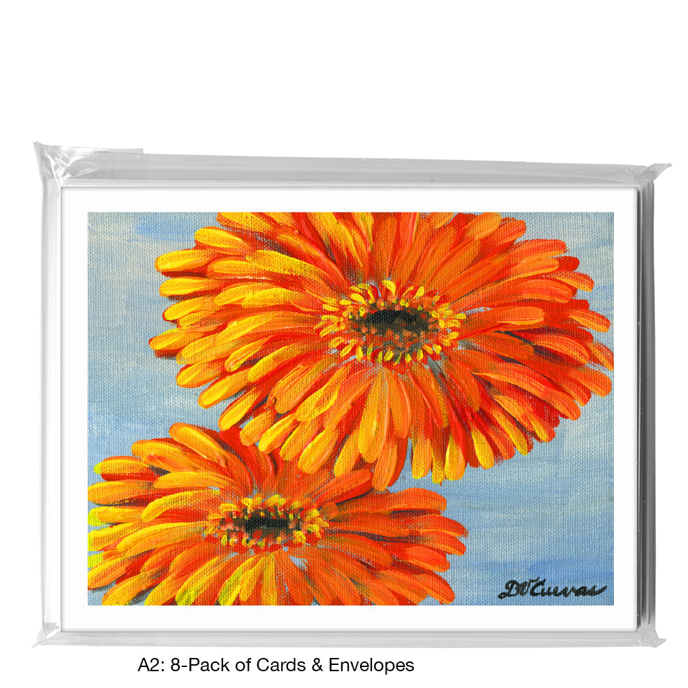 Gerber Sanguine, Greeting Card (7496C), A2 8-Pack, printedcanvas.com