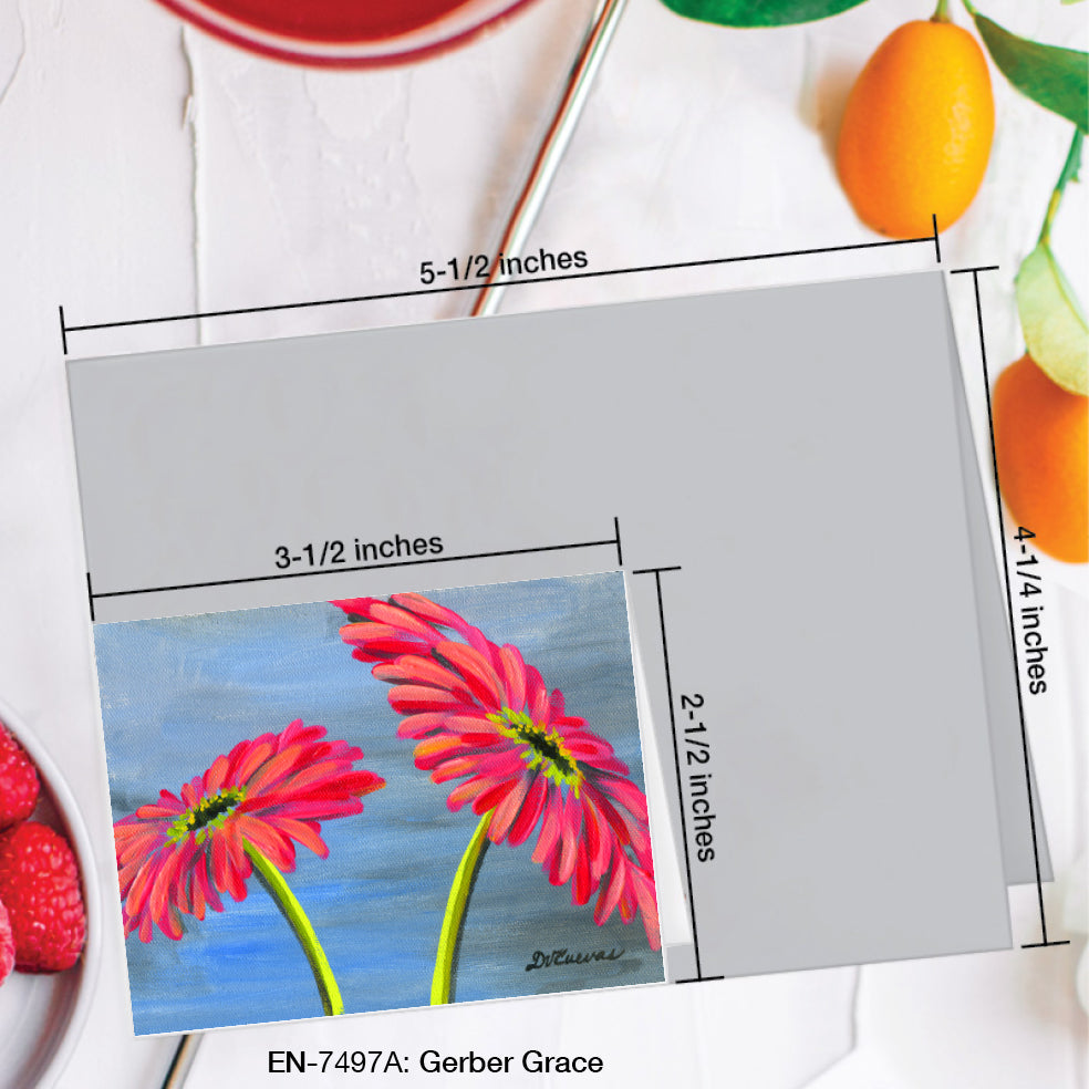 Gerber Grace, Greeting Card (#7497A)