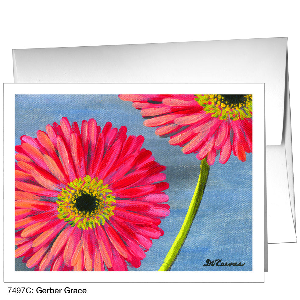 Gerber Grace, Greeting Card (7497C), A2, printedcanvas.com