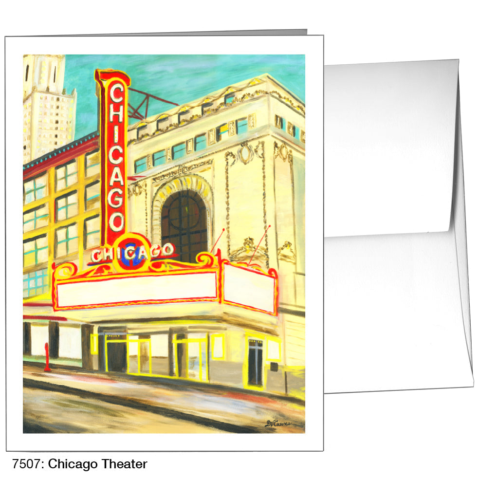 Chicago Theater, Greeting Card (7507), A2, printedcanvas.com