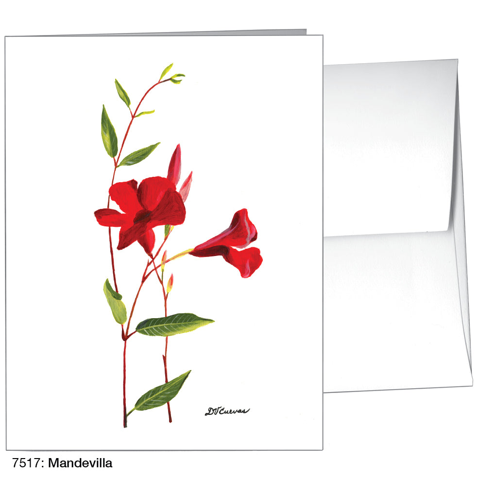 Mandevilla, Greeting Card (7517), A2, printedcanvas.com