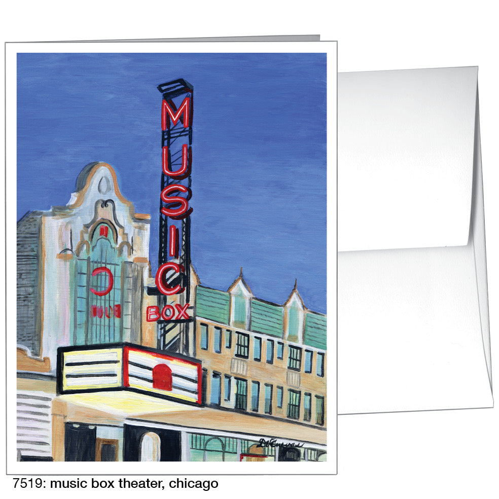 Music Box Theater, Chicago, Greeting Card (7519), A2, printedcanvas.com