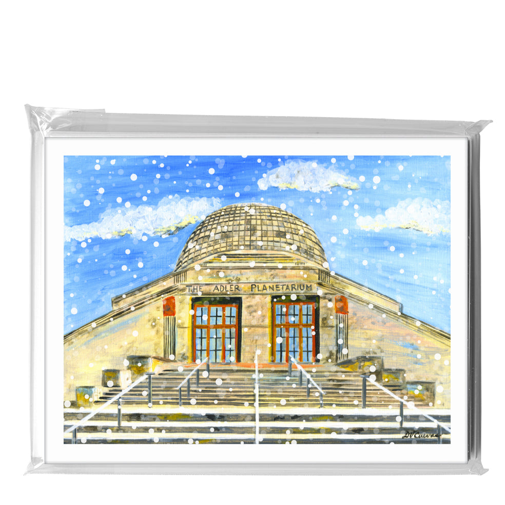 Adler Planetarium, Chicago, Greeting Card (7521B), A2 Card 8-Pack, www.printedcanvas.com