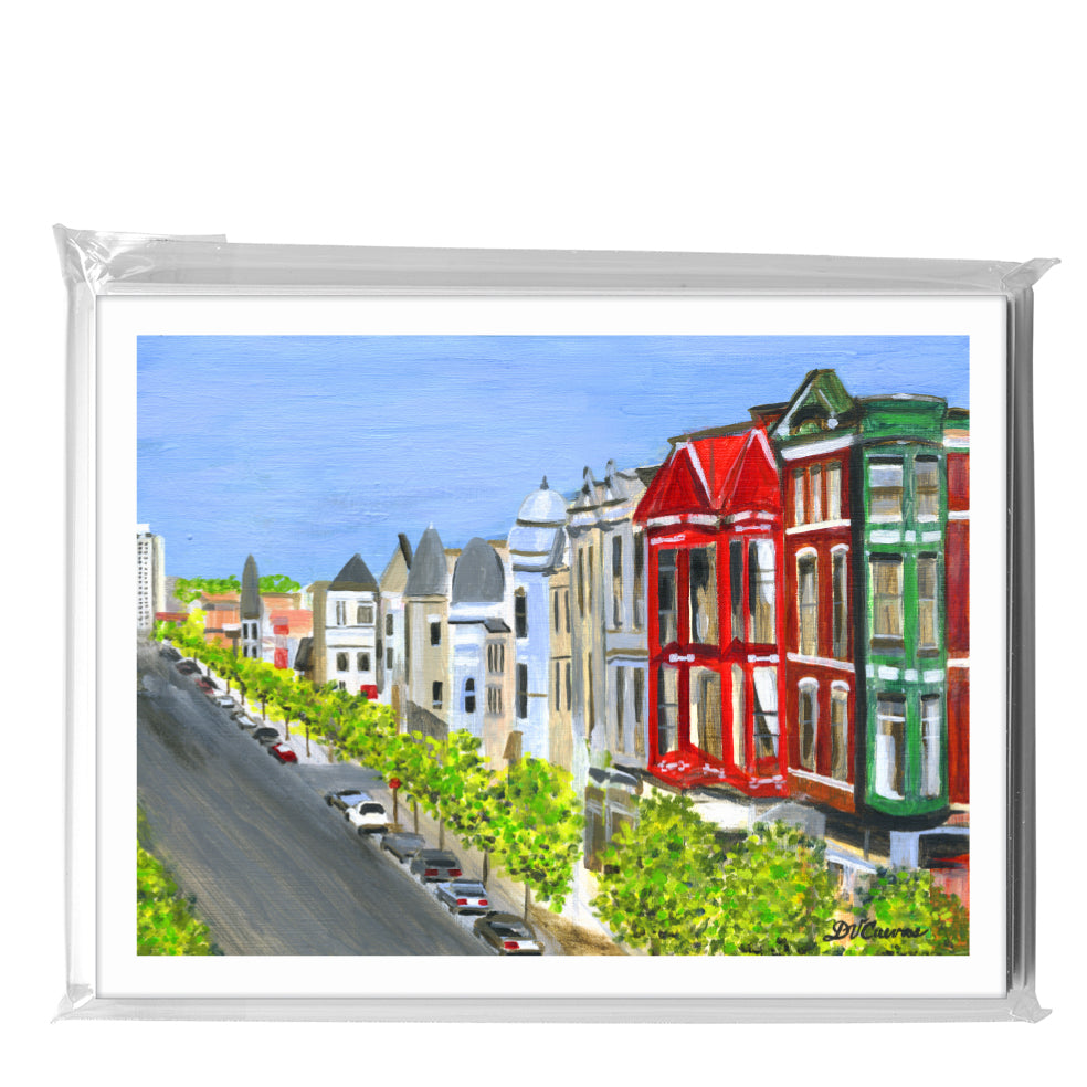 Armitage Avenue, Chicago, Greeting Card (7522A), A2 Card 8-Pack, www.printedcanvas.com