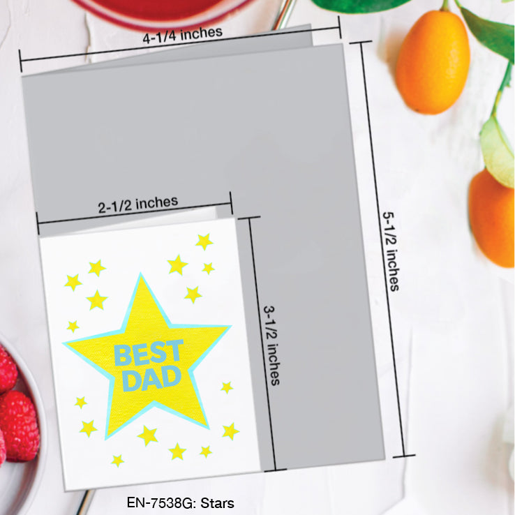 Stars, Greeting Card (#7538G)