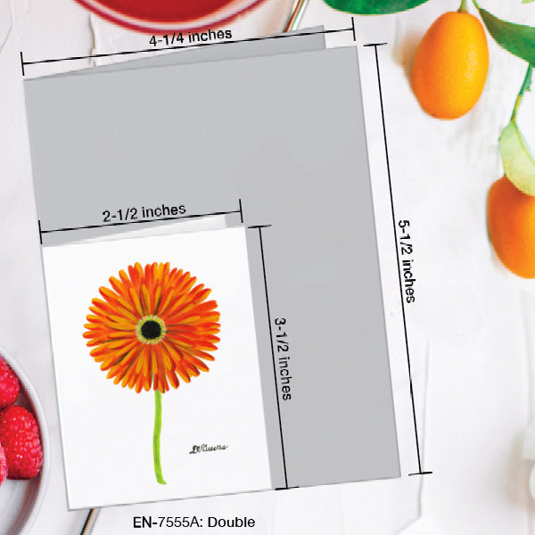 Double, Greeting Card (7555A), Enclosure Card, www.printedcanvas.com