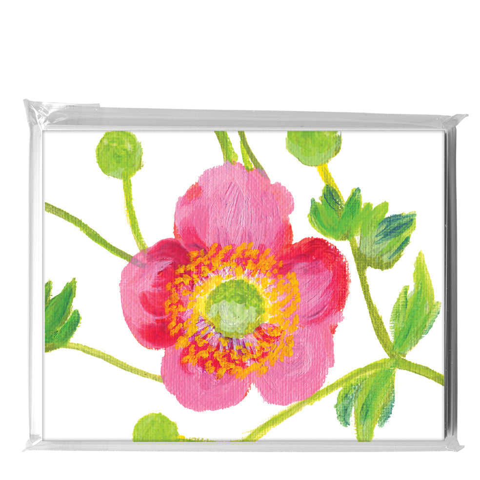 Japanese Anemones, Greeting Card (7565D), A2 8-Pack, printedcanvas.com