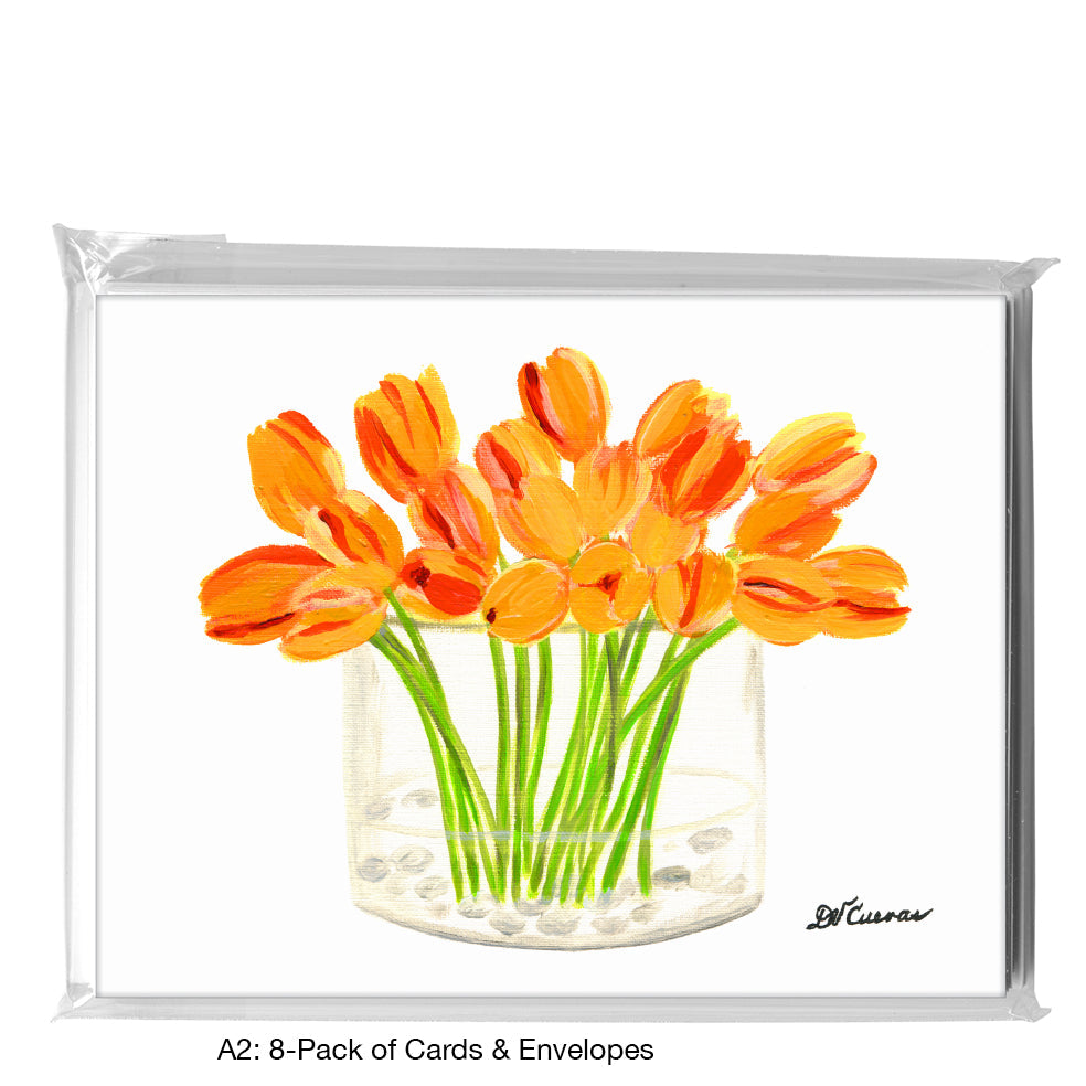 Delicate, Greeting Card (7567C), A2 Card 8-Pack, www.printedcanvas.com