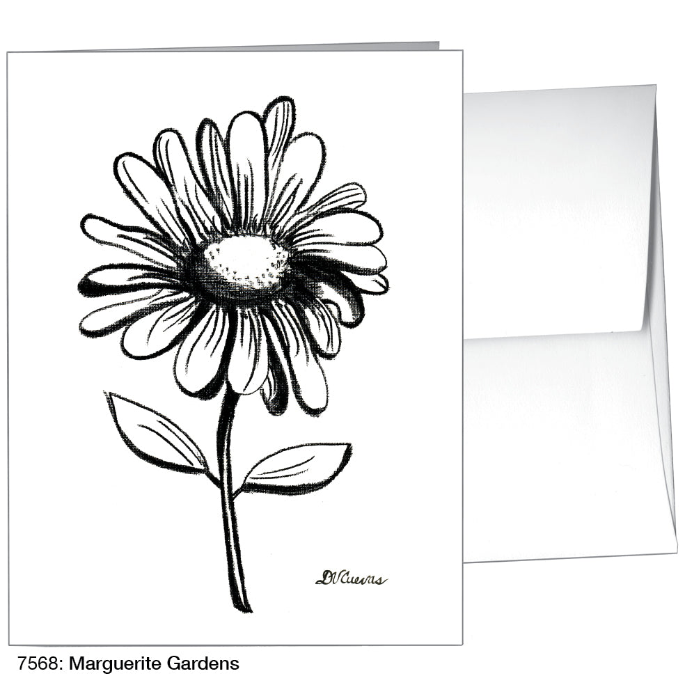 Marguerite Gardens, Greeting Card (7568G), A2, printedcanvas.com