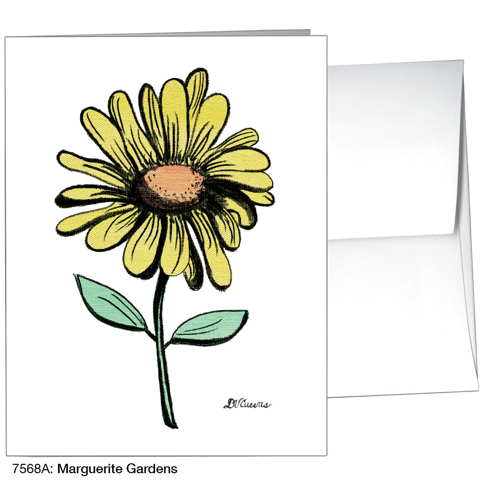 Marguerite Gardens, Greeting Card (7568A), A2, printedcanvas.com