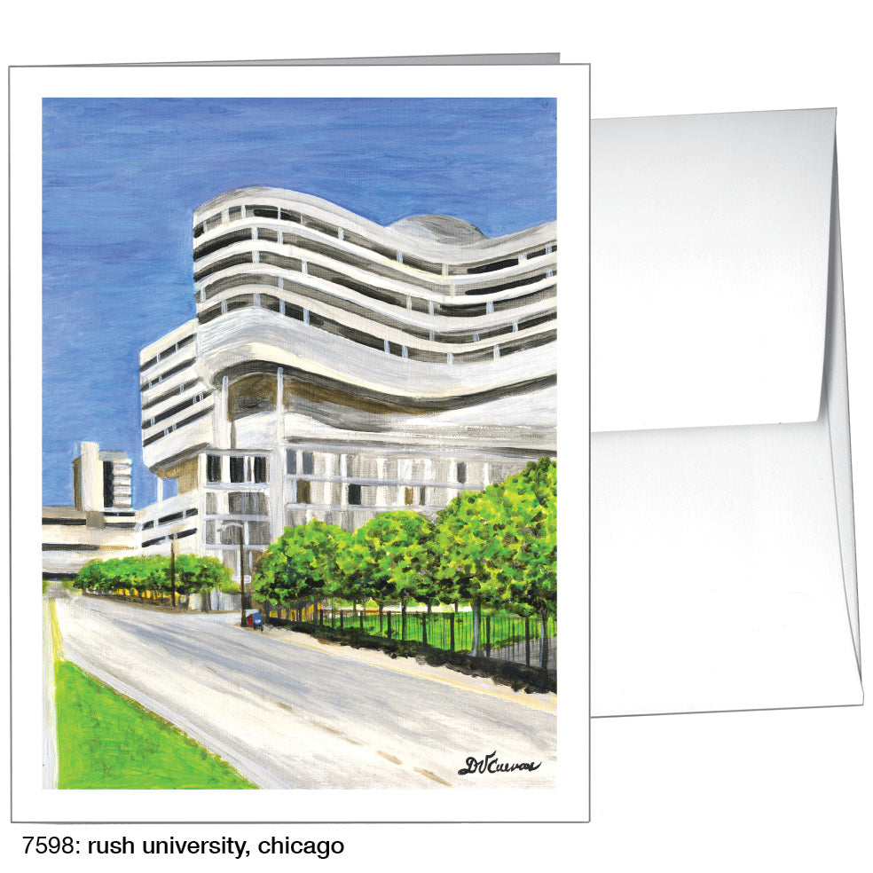 Rush University, Chicago, Greeting Card (7598), A2, printedcanvas.com