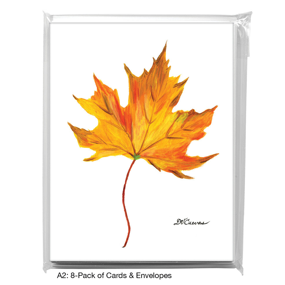Maple Leaf, Greeting Card (#7623A)