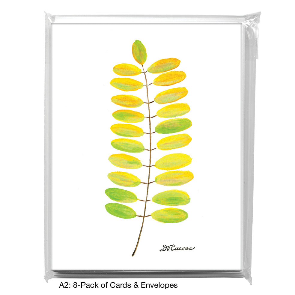 Transformation Leaf, Greeting Card (#7633A)