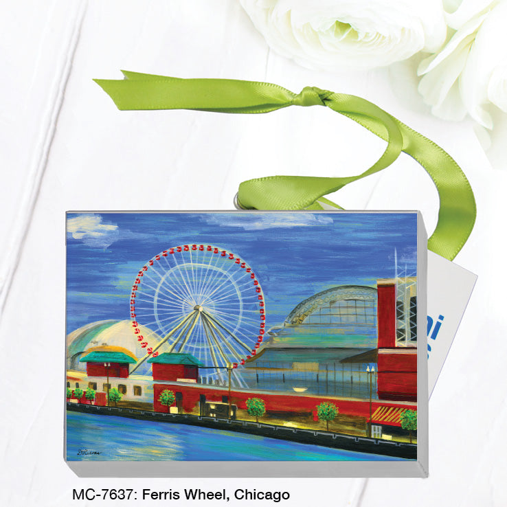 Ferris Wheel, Chicago, Mini Canvas (MC-7637), Front, printedcanvas.com