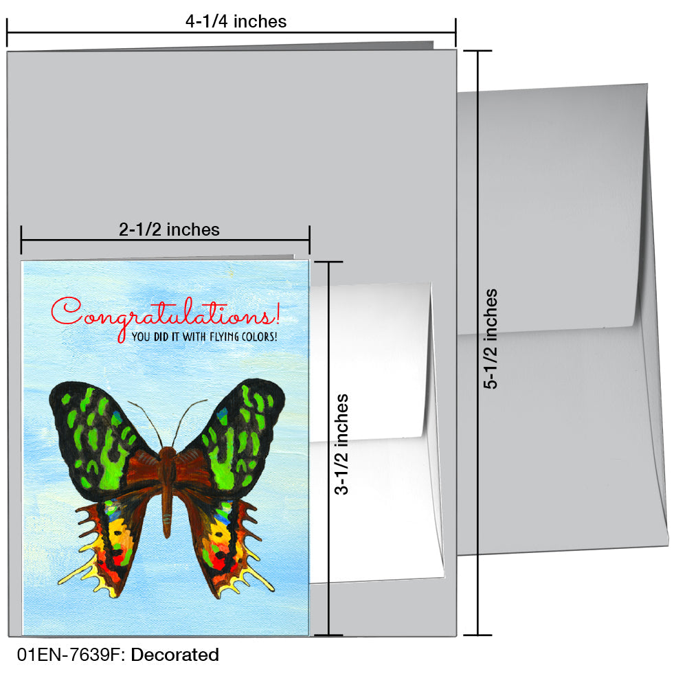 Decorated, Greeting Card (7639F), Enclosure, www.printedcanvas.com