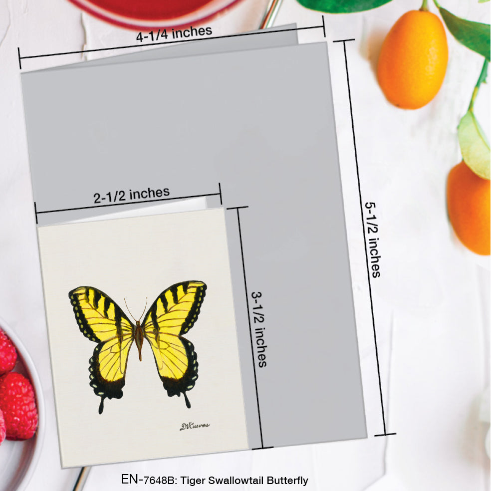 Tiger Swallowtail, Greeting Card (#7648B)