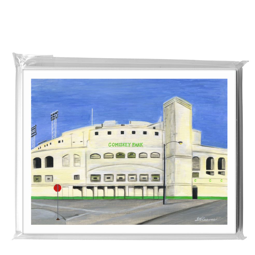 Comiskey Park, Chicago, Greeting Card (7650), A2 8-Pack, printedcanvas.com