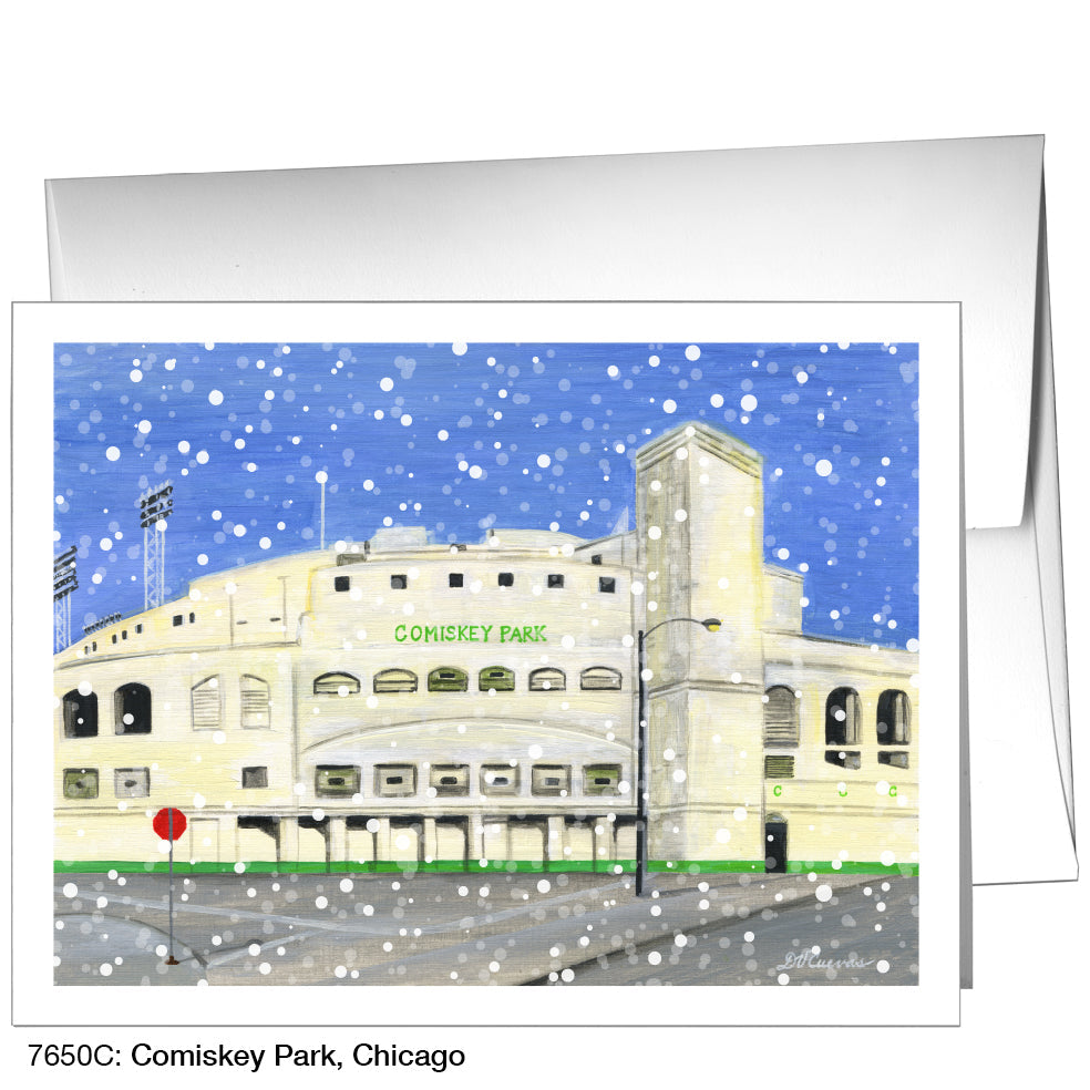 Comiskey Park, Chicago, Greeting Card (7650C), A2, printedcanvas.com