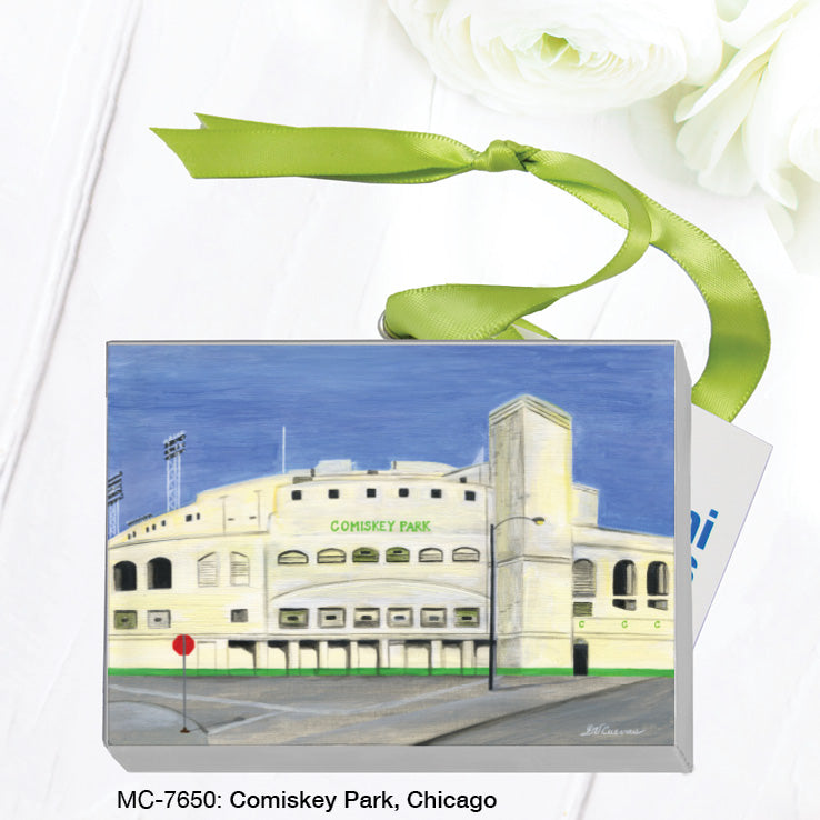 Comiskey Park, Chicago, Mini Canvas (MC-7650), Front, printedcanvas.com
