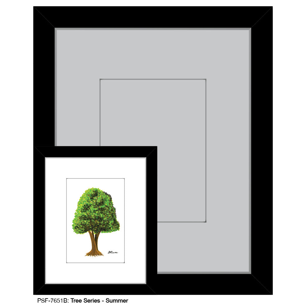 Tree Series, Print (#7651B), Print Matted, www.printedcanvas.com