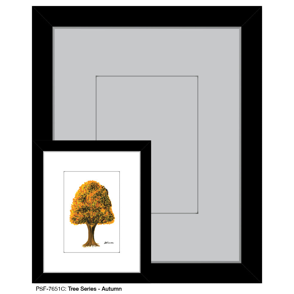 Tree Series, Print (#7651C), Print Matted, www.printedcanvas.com