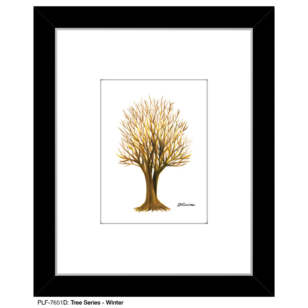 Tree Series, Print (#7651D), Print Matted, www.printedcanvas.com