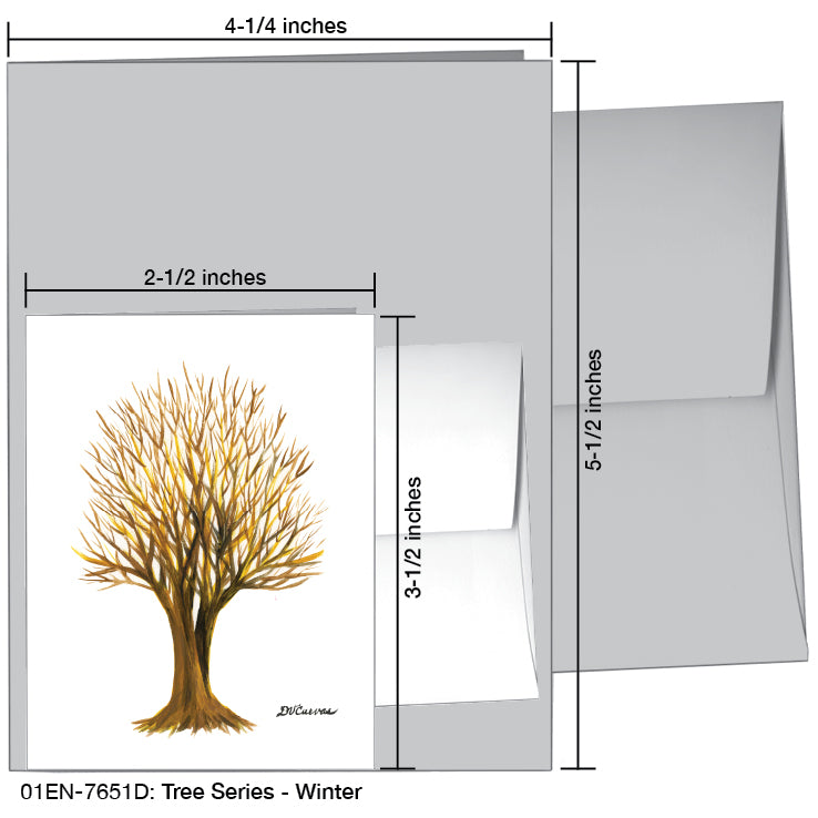 Tree Series, Greeting Card (#7651D)