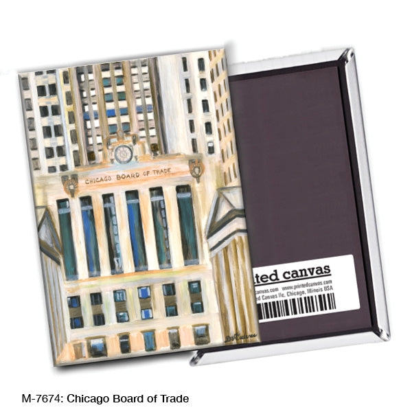 Chicago Board of Trade, Magnet (M-7674A), blank, printedcanvas.com