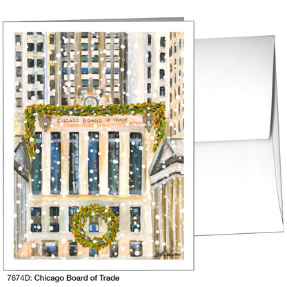 Chicago Board Of Trade, Greeting Card (7674D)