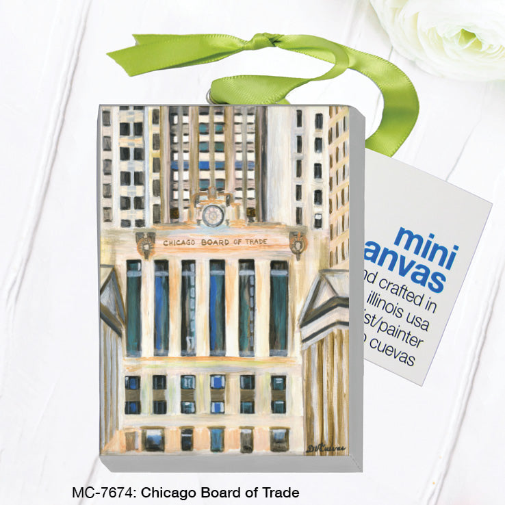 Chicago Board of Trade, Mini Canvas (MC-7674), Front, printedcanvas.com