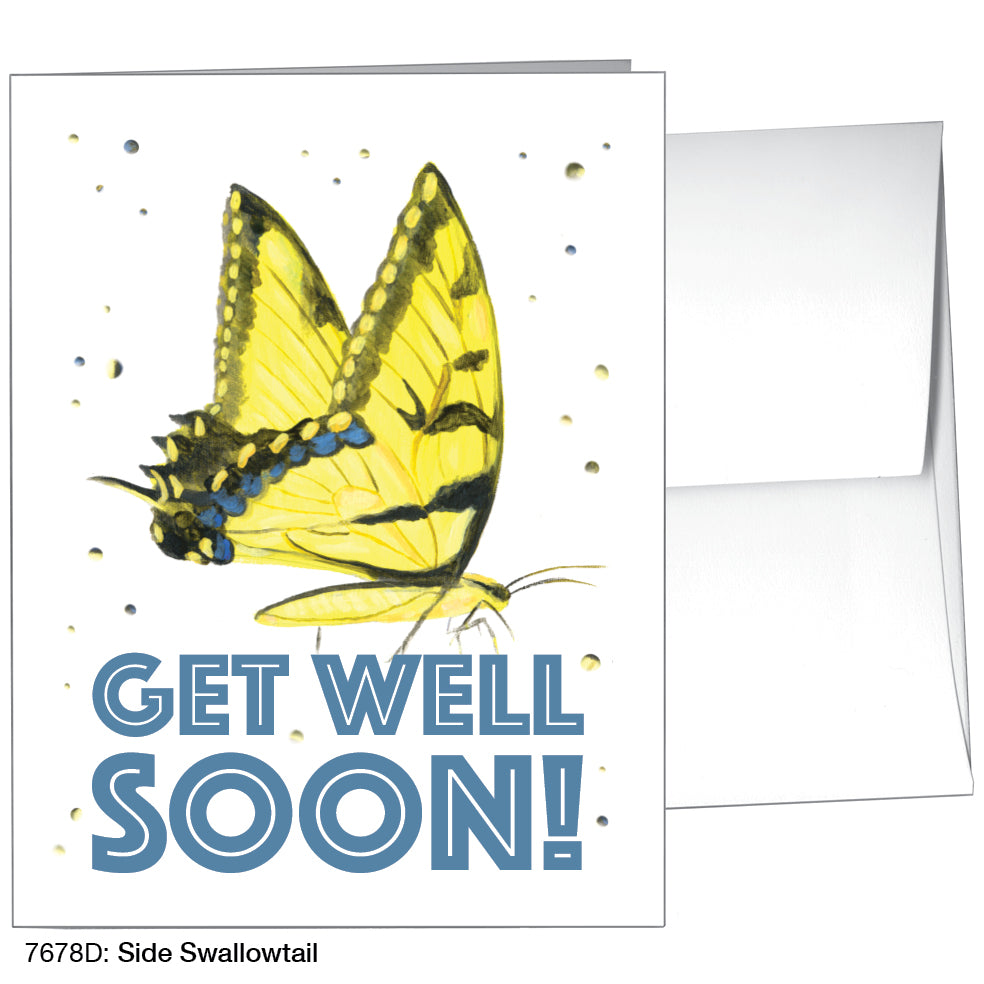 Side Swallowtail, Greeting Card (7678D), A2, printedcanvas.com