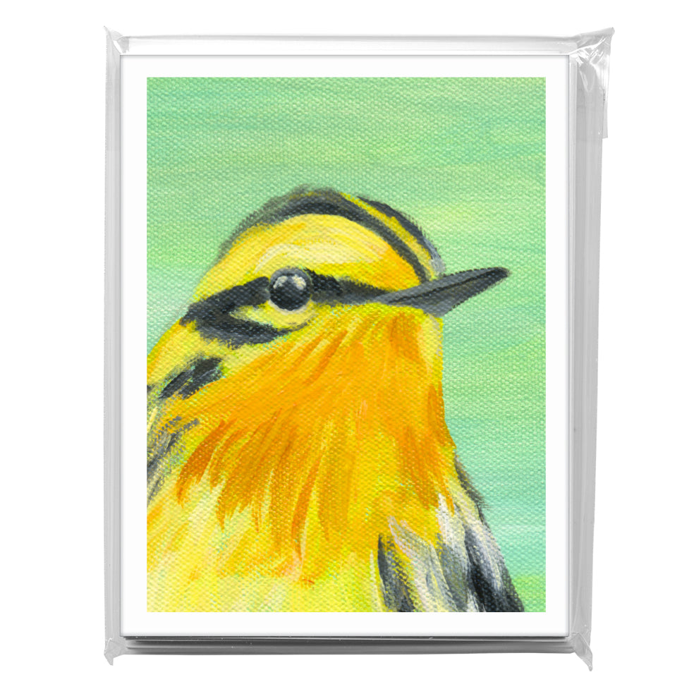 Bright Feathers, Greeting Card (7686G), A2 Card 8-Pack, www.printedcanvas.com
