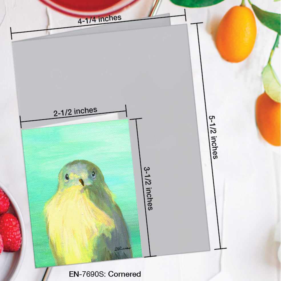 Cornered, Greeting Card (#7690S)