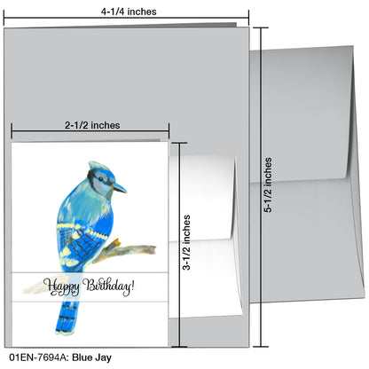 Blue Jay, Greeting Card (7694A)