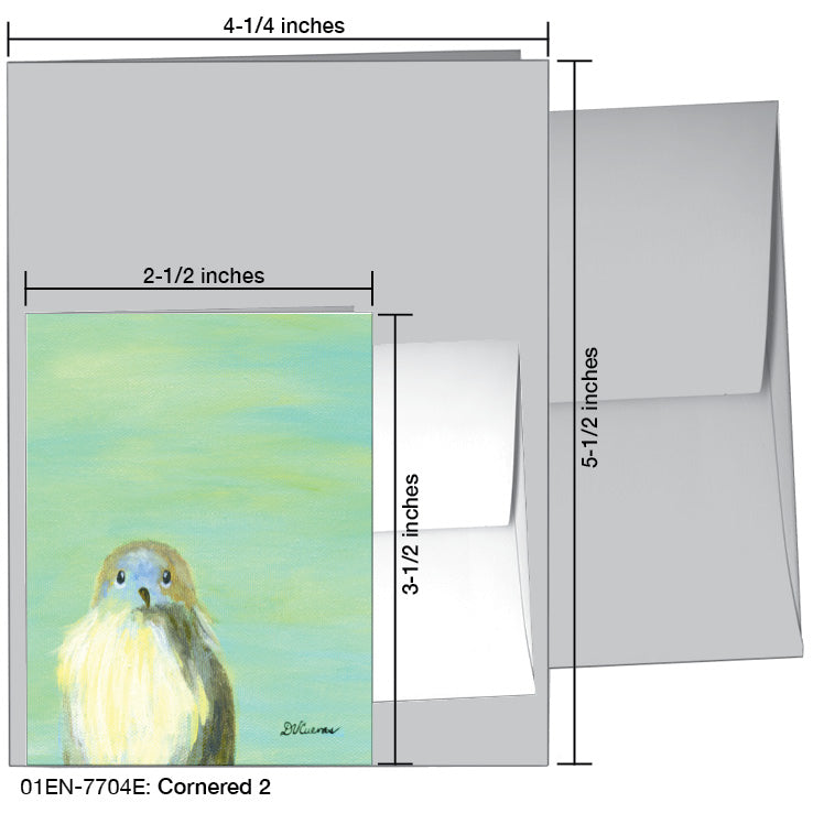 Cornered 2, Greeting Card (7704E), Enclosure Card, www.printedcanvas.com