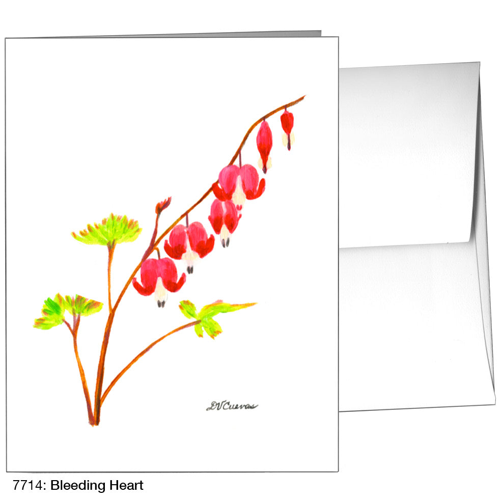 Bleeding Heart, Greeting Card (7714)