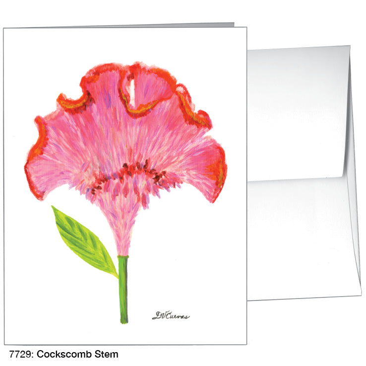 Cockscomb Stem, Greeting Card (7729), A2, printedcanvas.com