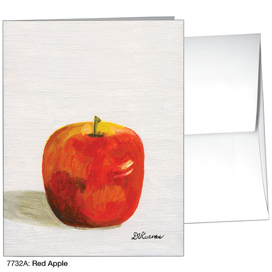 Red Apple, Greeting Card (7732A)
