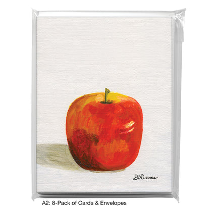 Red Apple, Greeting Card (7732A)