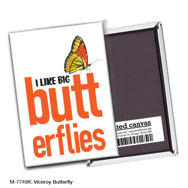 Viceroy Butterfly, Magnet (M-7749K), front, printedcanvas.com