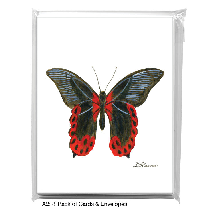 Papilio Rumanzovia, Greeting Card (7751A), A2 Card 8-Pack, www.printedcanvas.com