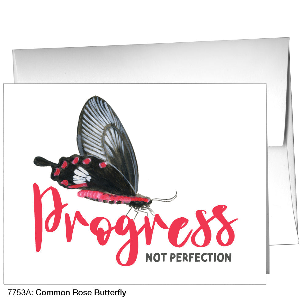 Common Rose Butterfly, Greeting Card (7753A), A2, printedcanvas.com