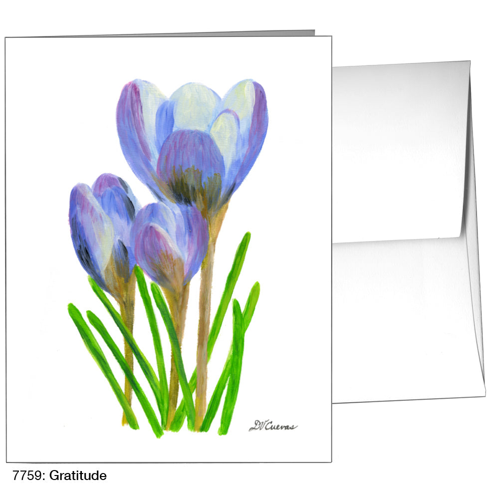 Gratitude, Greeting Card (7759), A2, printedcanvas.com