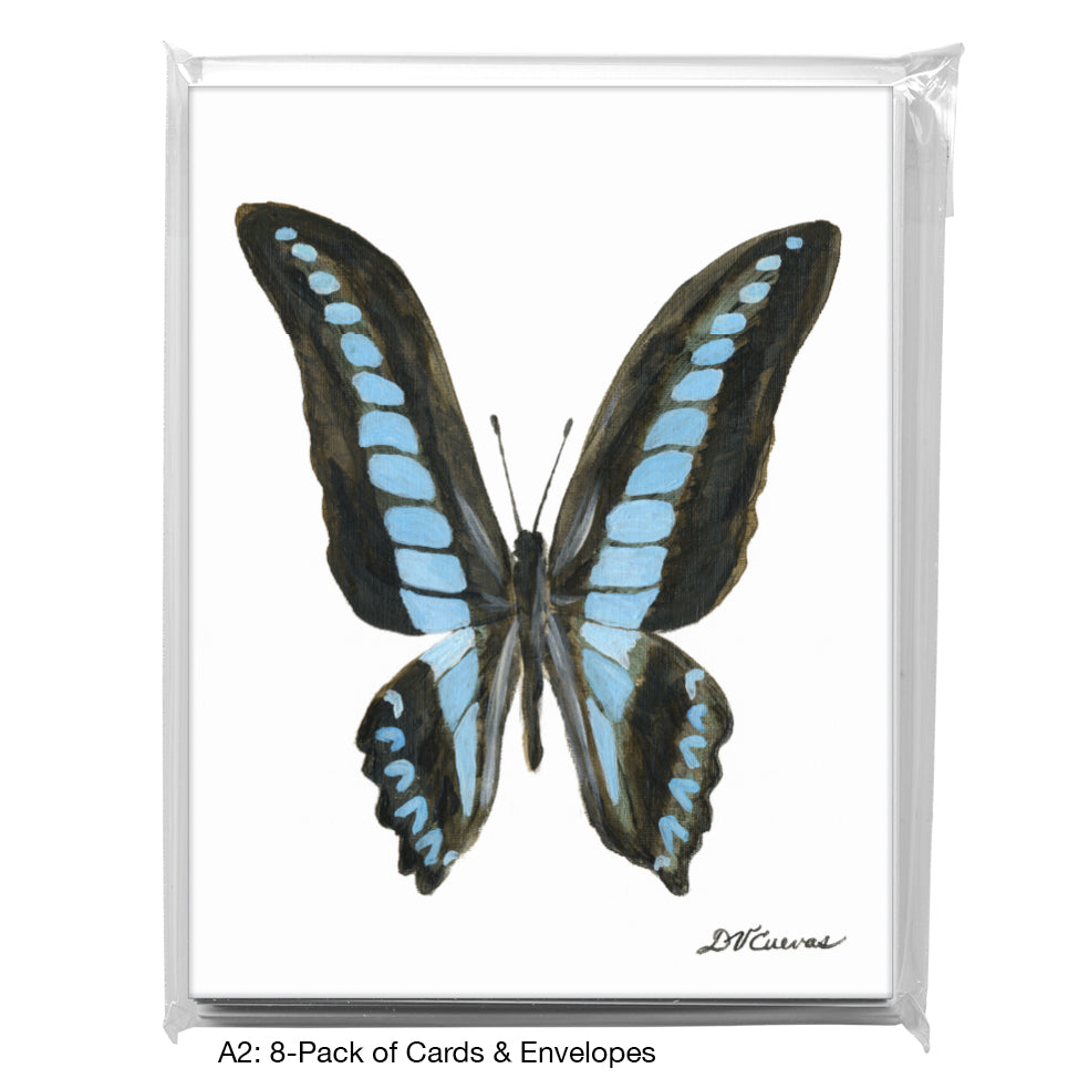 Graphium Agememnon Comodus, Greeting Card (7765A), A2 Card 8-Pack, www.printedcanvas.com