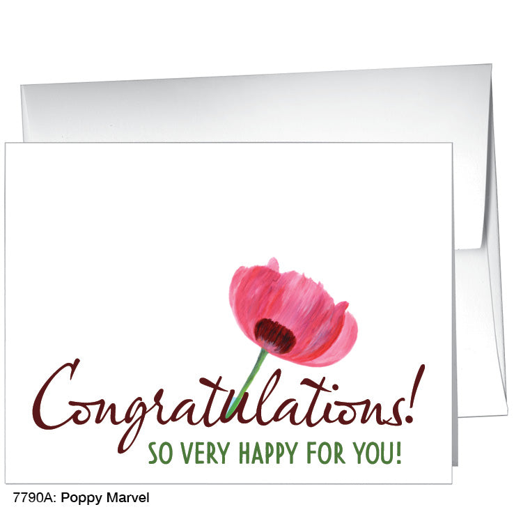 Poppy Marvel, Greeting Card (7790A)