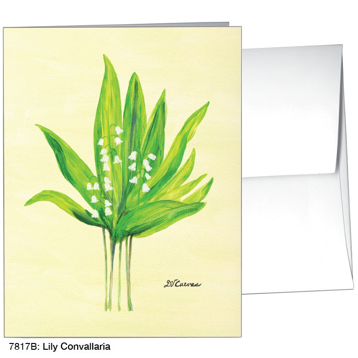 Lily Convallaria, Greeting Card (#7817B)