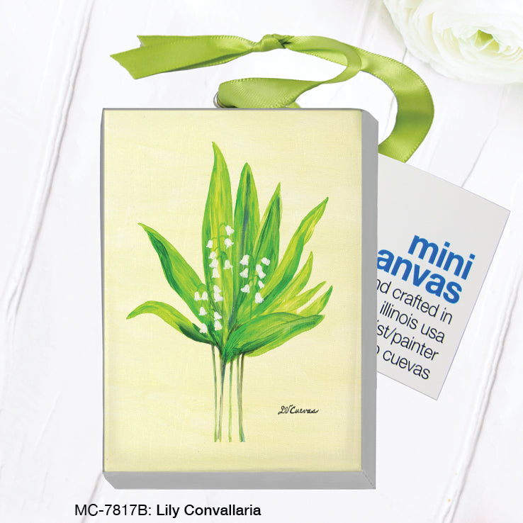 Lily Convallaria, Mini Canvas (MC-7817B)