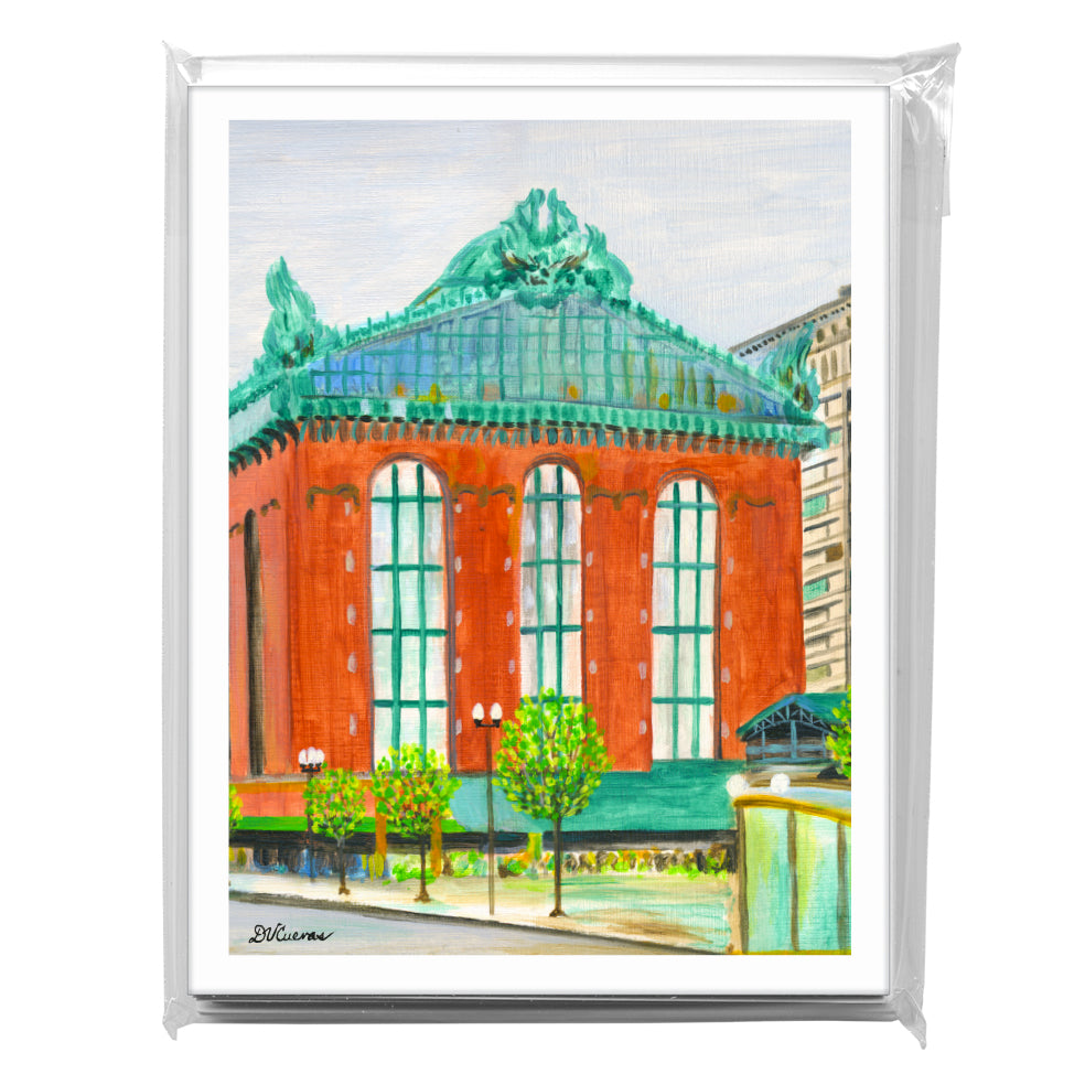 Chicago Public Library, Greeting Card (7833B), A2 8-Pack, printedcanvas.com