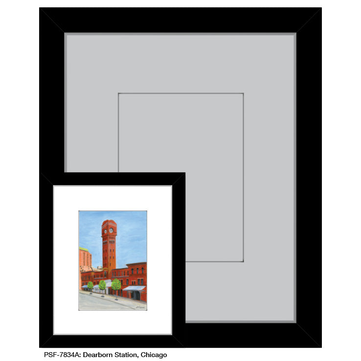Dearborn Station, Chicago, Print (#7834A)