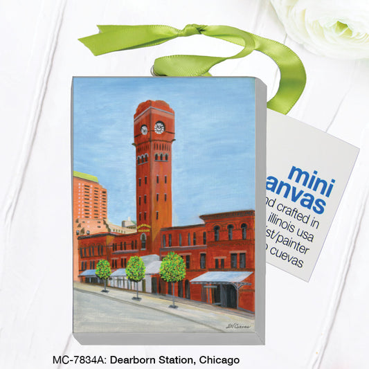 Dearborn Station, Chicago, Mini Canvas (MC-7834A)